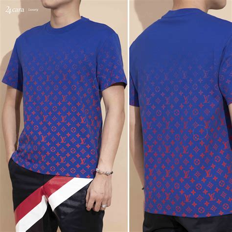 louis vuitton monogram shirt fake|louis vuitton gradient t shirt.